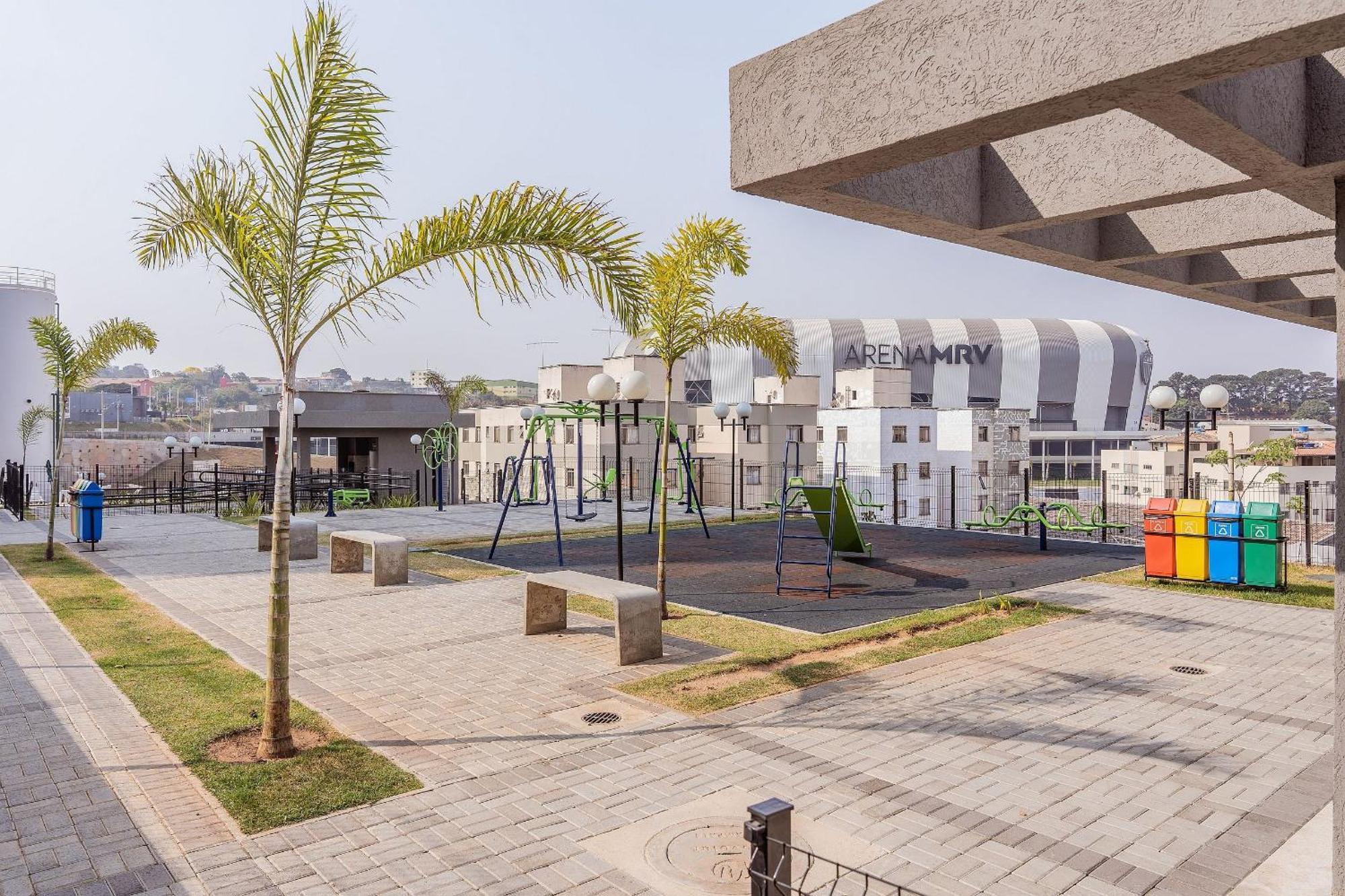 Casa de férias Apto Completo Bh Arena Mrv - Ar Condicionado E Estacionamento *